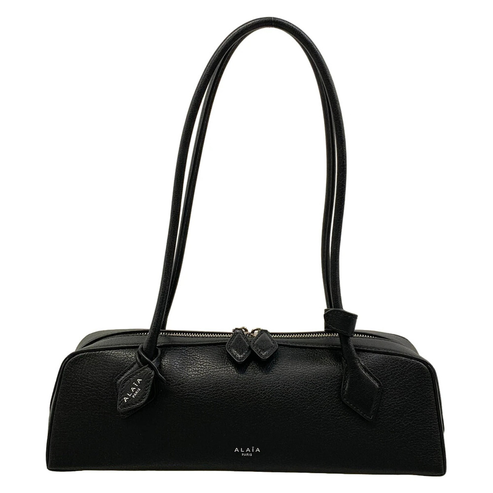 Alaia Le Teckel Medium Black Shiny #305126A23B
